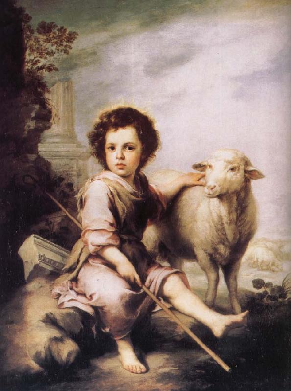 Bartolome Esteban Murillo Good shepherd